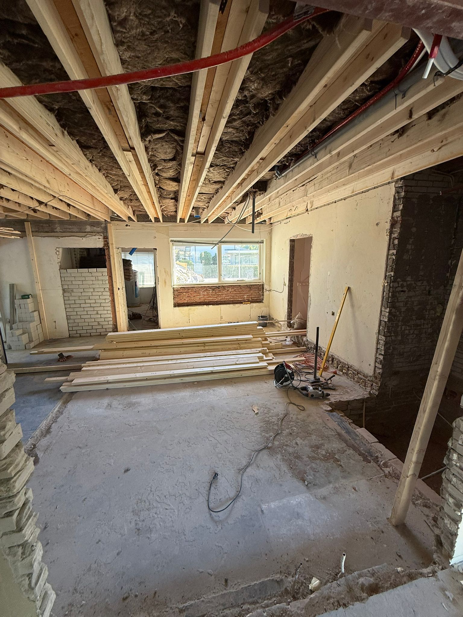 Verbouwproject woonkamer