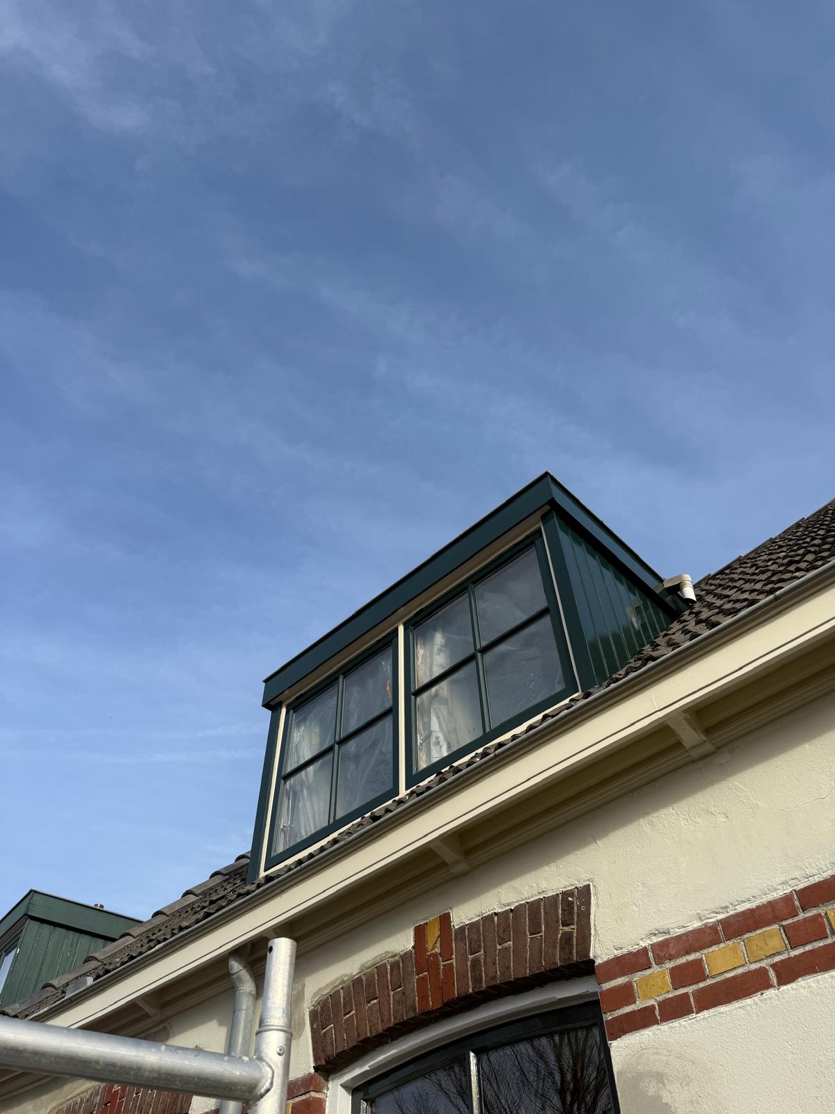 Spuitwerk plafond