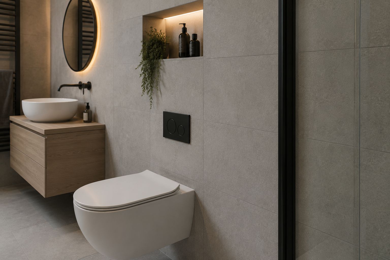 Badkamer tegelwerk